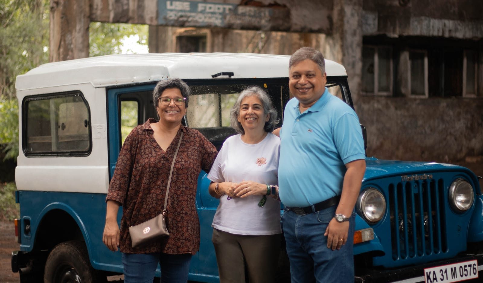 Campus Tour by Jeep